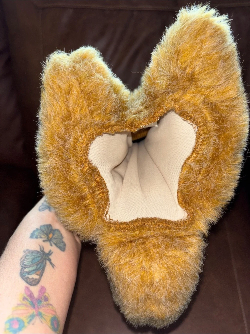 Fox 13” Puppet Plush Vintage Full Body Realistic